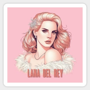 Lana Del Rey - Vintage Glamour Sticker